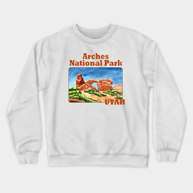 Arches National Park, Utah Crewneck Sweatshirt by MMcBuck